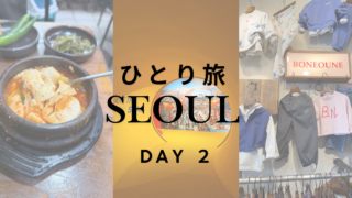 【2日目】40歳ひとり韓国、真冬のソウルを朝から夜まで満喫した日　自由って最高！